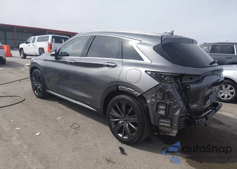 2020 Infiniti Qx50 Essential Awd z USA, uszkodzony, nr VIN 3PCAJ5M3XLF113883